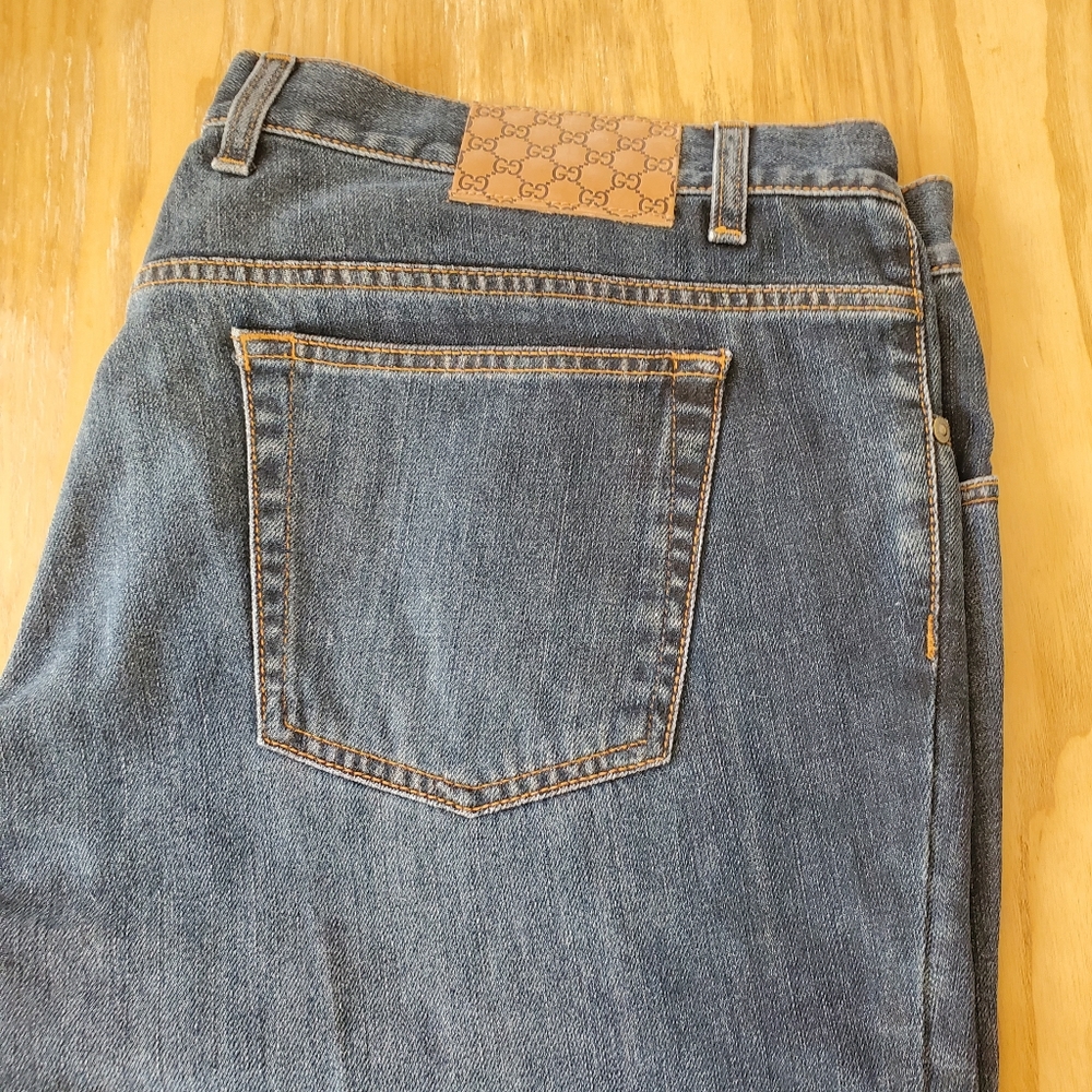 Gucci Blue Jeans 42in XL